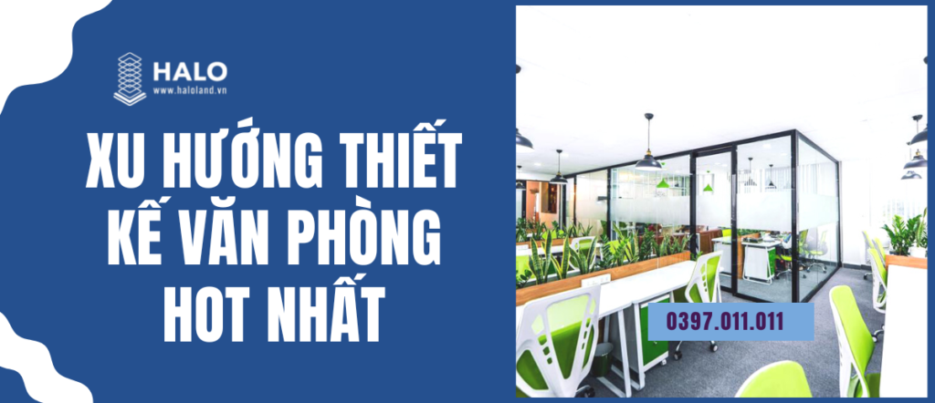 xu hướng thiết kế văn phòng